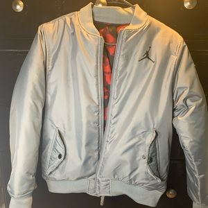Jordan reversible puff coat